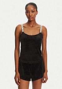 Top Juicy Couture czarny damski 