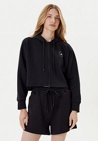 Bluza rozpinana adidas by Stella McCartney czarna damska 