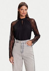 Bluzka Vero Moda czarna damska 