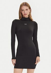 Sukienka codzienna Tommy Jeans czarna 
