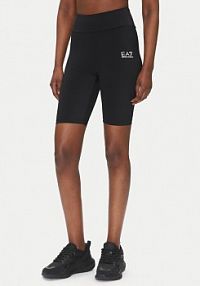 Szorty sportowe EA7 Emporio Armani czarne Kolarki 7W000511 AF12625 UC001  Slim Fit