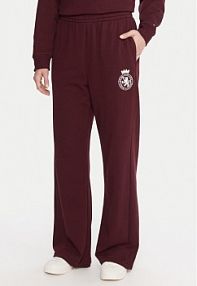 Spodnie dresowe Tommy Hilfiger czerwone damskie 