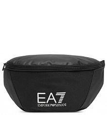 Saszetka nerka EA7 Emporio Armani czarna damska 