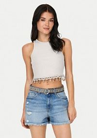 Top ONLY biały damski 