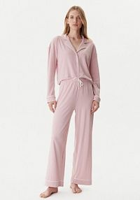 Piżama Tommy Hilfiger różowa damska 