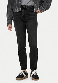 Jeansy ONLY czarne damskie Emily 15235780  Straight Fit