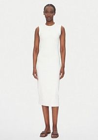 Sukienka codzienna Calvin Klein Jeans beżowa 