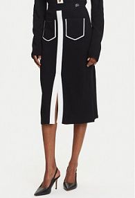 Spódnica ołówkowa KARL LAGERFELD czarna 