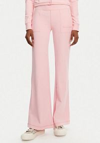 Spodnie dresowe Juicy Couture różowe damskie 