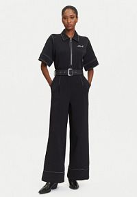 Kombinezon KARL LAGERFELD czarny 