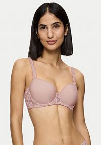 Biustonosz Triumph różowy Z fiszbiną