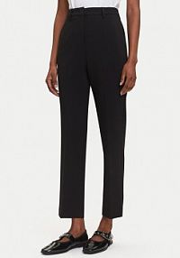 Chinosy KARL LAGERFELD czarne A3W10098  Slim Fit