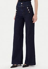Jeansy Rinascimento granatowe damskie 