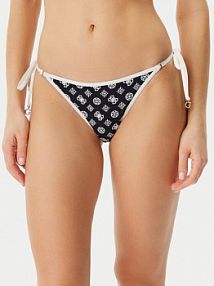 Strój kąpielowy Guess czarny Dół od bikini