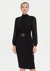 Sukienka koktajlowa Rinascimento czarna 