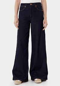 Jeansy Wrangler granatowe damskie Canyon 112371187  Loose Fit