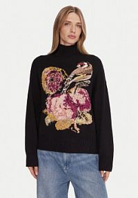 Golf Desigual czarny damski 