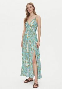 Sukienka letnia ONLY zielona Ayo 15349299  Regular Fit