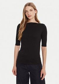 Bluzka Calvin Klein czarna damska 