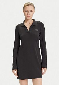 Sukienka codzienna Calvin Klein Jeans czarna 