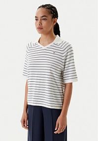 Koszulka polo Tommy Hilfiger granatowa damska 