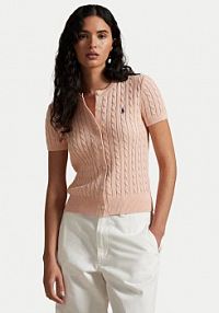 Kardigan Polo Ralph Lauren pomarańczowy 