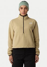 Bluza z polaru The North Face beżowa damska Polar