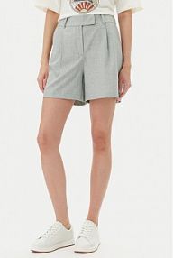 Szorty ONLY szare damskie Materiałowe Linda 15283727  Wide Leg