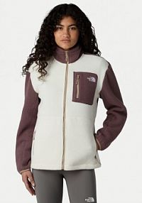 Bluza z polaru The North Face beżowa damska Polar