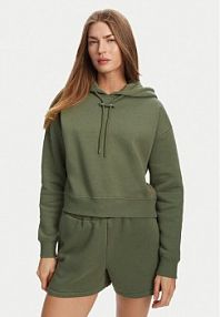 Bluza przez głowę Hunter khaki Liza HARW0044242  Cropped Fit