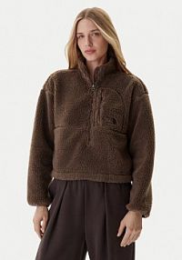 Bluza z polaru The North Face brązowa damska Polar