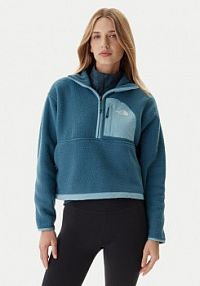 Bluza z polaru The North Face niebieska damska Polar