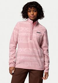 Bluza z polaru Columbia czerwona damska Polar