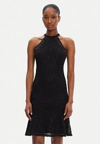 Sukienka koktajlowa Guess czarna 