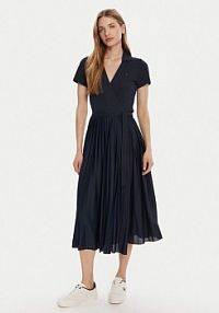Sukienka codzienna Tommy Hilfiger granatowa 