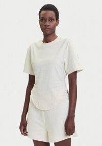 T-shirt adidas by Stella McCartney beżowy damski 