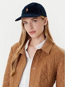 Czapka z daszkiem Polo Ralph Lauren granatowa damska 