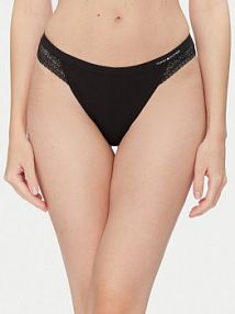 Stringi Tommy Hilfiger czarne 