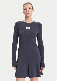 Sukienka codzienna Calvin Klein Jeans granatowa 