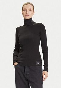 Golf Calvin Klein Jeans czarny damski 