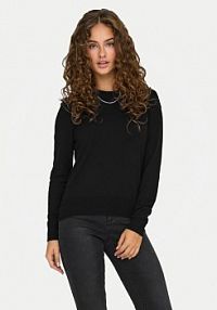 Sweter ONLY czarny damski Venice 15333989  Regular Fit