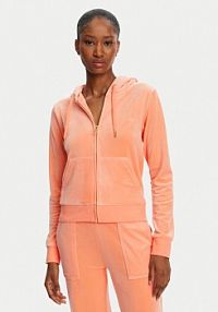 Bluza rozpinana Juicy Couture pomarańczowa damska 