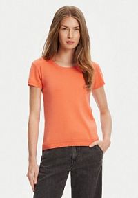 T-shirt United Colors Of Benetton pomarańczowy damski 