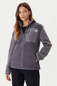 Bluza z polaru The North Face szara damska Polar
