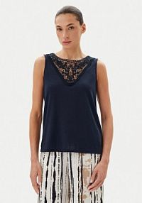 Top JDY granatowy damski 