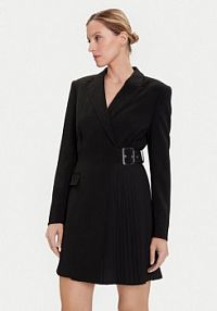 Sukienka koktajlowa KARL LAGERFELD czarna 