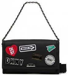 Torebka listonoszka DKNY czarna 