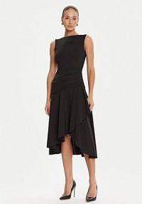 Sukienka koktajlowa Rinascimento czarna 