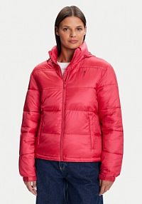 Kurtka puchowa Tommy Jeans czerwona damska Zimowa