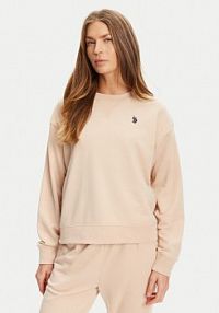 Bluza przez głowę U.S. Polo Assn. beżowa 